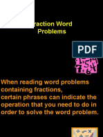 Fraction Word Problems