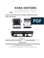 XGD 434 Bus - 01 - Interior Carperting Quality Inspection Report - 23.05.2022