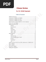 Hadoop HBase Notes-Abhijit-Nagargoje