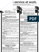 Meralco Maintenance Schedule (August 15, 2011 - August 21, 2011)