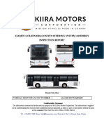 XGD 435 Bus - 02 - Steering System Assembly Quality Inspection Report - 03.06.2022.