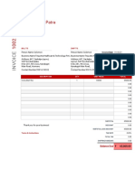 Invoice 1002 for Consultant Fee