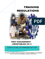 TR - Pest Management (Veg.) NC II