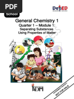 Senior General Chemistry 1 - Q1 - Module 8 For Printing | PDF ...