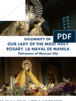 SP6 Solemnity of Our Lady of The Most Holy Rosary, La Naval de Manila