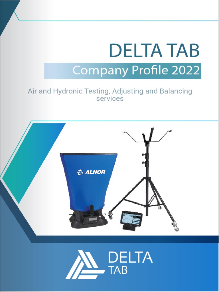 Delta Tab Company Profile 2022 | PDF | Rectifier | Pump