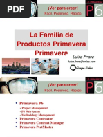 (Presentation) La Familua de Productos Primavera - Luisa Frare - 11pg