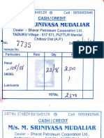 Fuel Bills 1