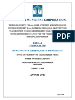 VMC Tender for Operation & Maintenance of Pumping Machinery at North Harni Water Station