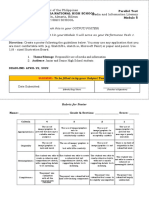 Week 3 - Parallel Test