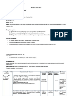 Proiect Didactic Comunicare În Limba Română Miercuri