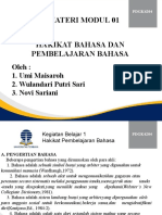 MATERI BAHASA INDONESIA. MODUL 1 Dan 2