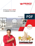 Prince FGP CPVC Techanical Manual TDS