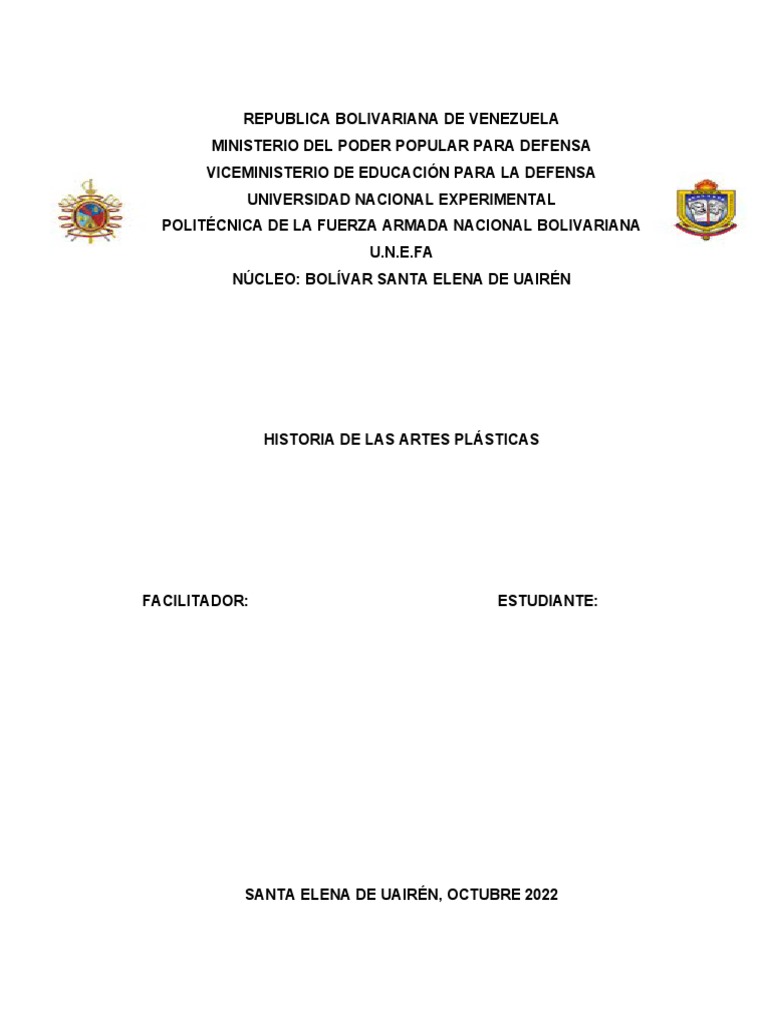 Historia y Evolución de las Artes Plásticas | PDF | Escultura | Artes ...