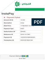 Instapay Customer Insta Pay Pay Result 02317082215840269 D Failed