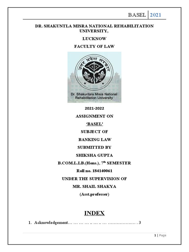 Banking Law Pdf Basel Iii Basel Ii