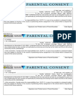 OLPCC SHS Form Parental Consent Vigil