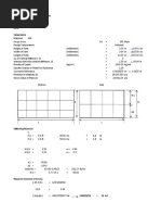 Rectangular Tank Calculation | PDF | Pressure | Elasticity (Physics)