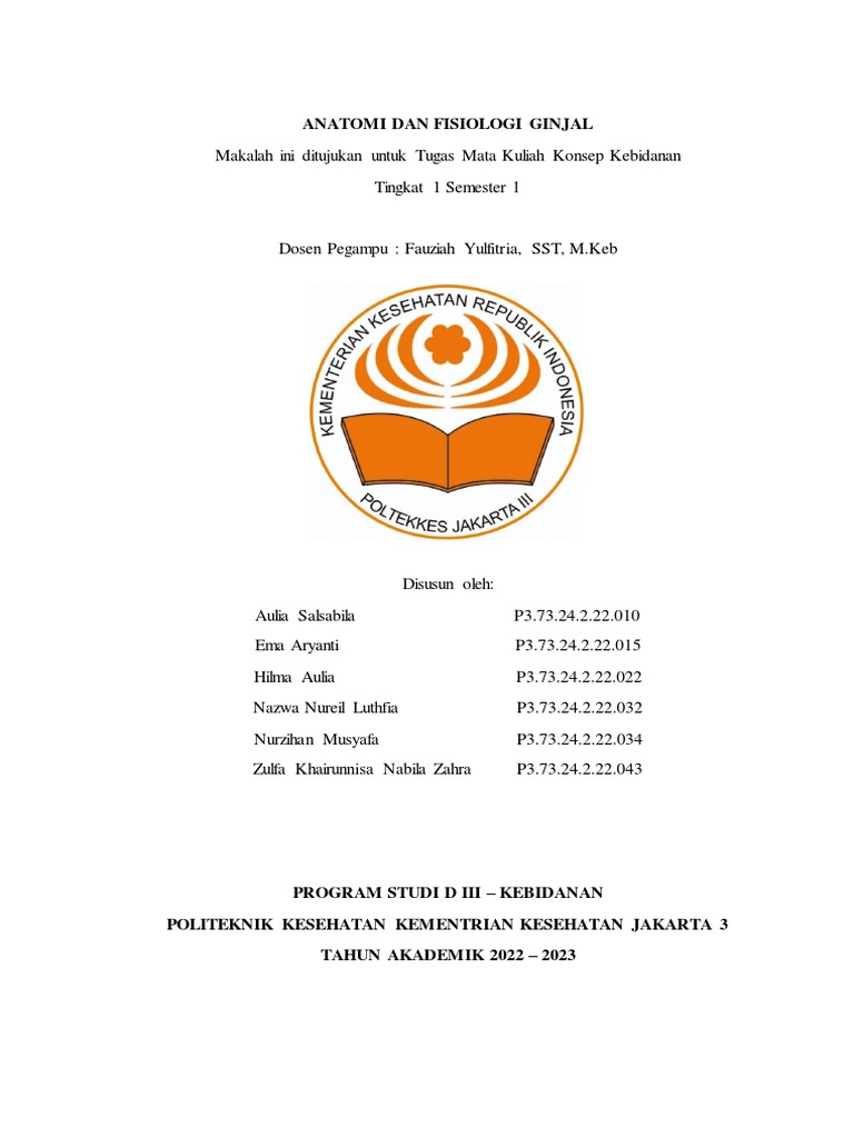 Anatomi Dan Fisiologi Ginjal Pdf