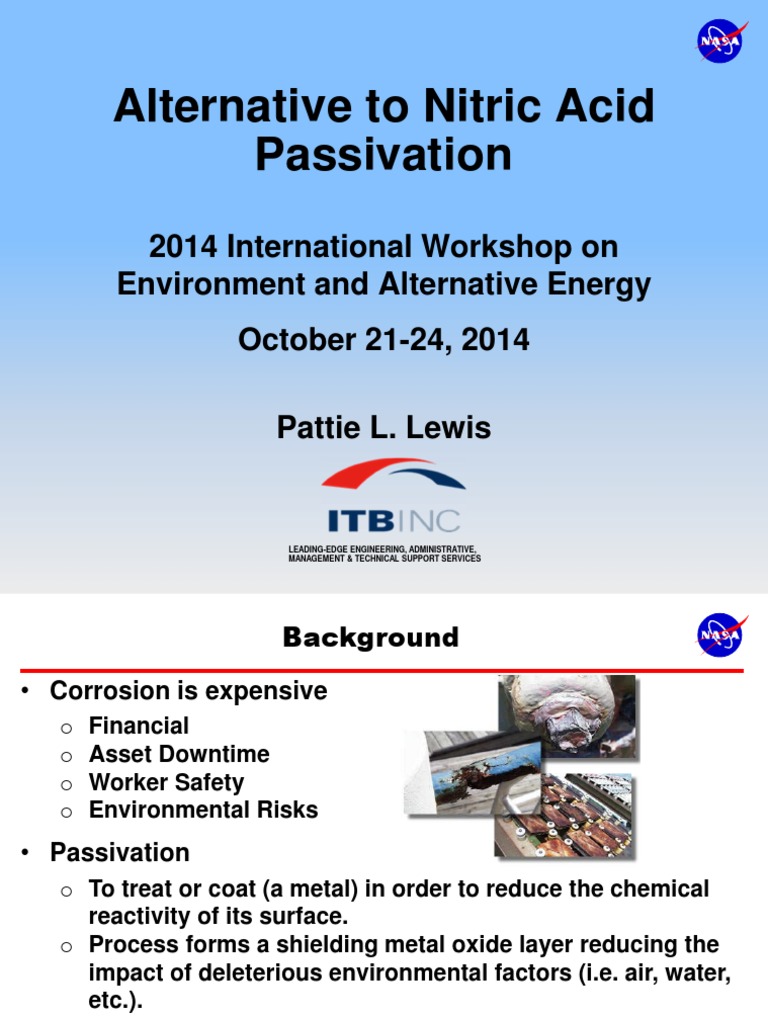 202014 NASA Citric Acid Passivation of Stainless Steel PDF