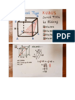 dimensi 3 jarak titik ke bidang