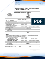 2022 MMBU Form 2 Medical Certificate