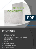 High Density Concrete