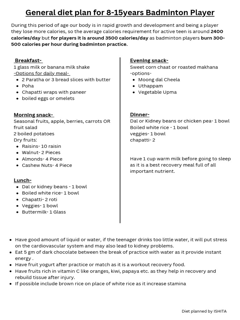 general-diet-plan-for-8-15years-badminton-player-pdf