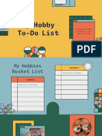 Yellow Orange and Green Digitalism Hobbies To-Do List Planner Presentation