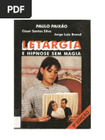 Letargia e Hipnose Sem Magia