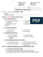 Examen Local SVT