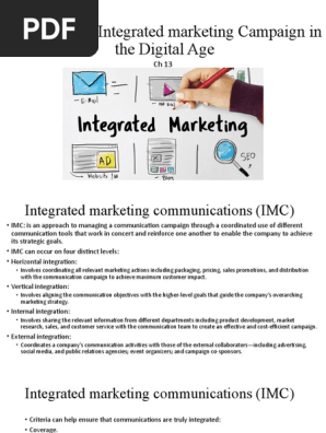 Designing an Integrated marketing Campaign