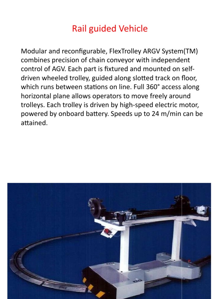 FlexTrolley RGV System Overview | PDF | Rail Transport | Transport