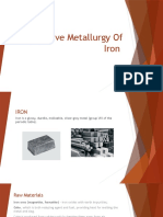Extractive Metallurgy of Iron