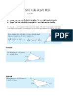 The Sine Rule