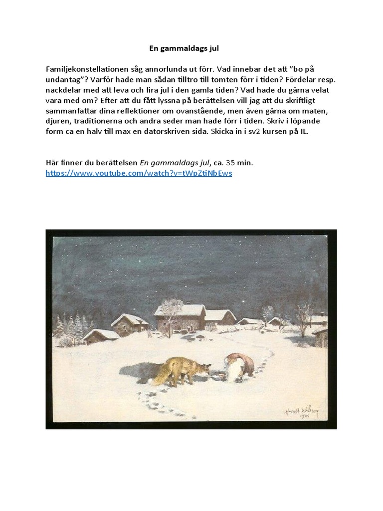 En Gammaldags Jul PDF
