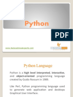 Introduction To Python .9506340.powerpoint