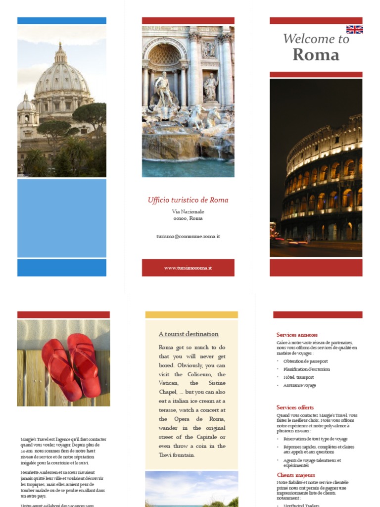 Services de voyage à Rome par Margie’s Travel | PDF