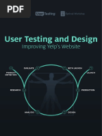 Uxpin Testing and Redesigning Yelps Website