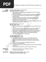 Download Warehouse Clerk Resume Sample by resume7com SN6213743 doc pdf