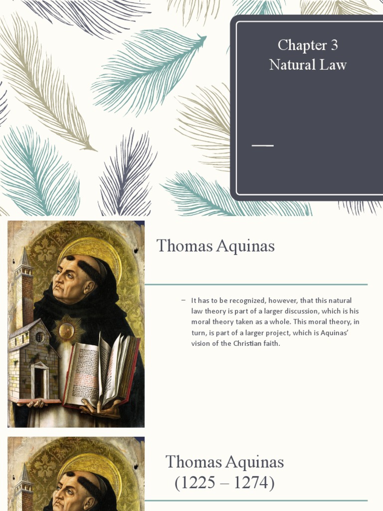 Aquinas' Natural Law Explained | PDF | Thomas Aquinas | Natural Law
