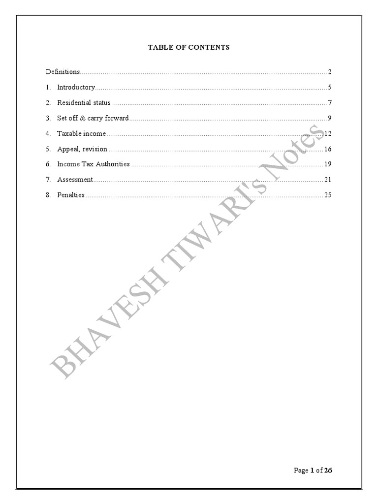 Taxation Law, Full Notes | PDF | Capital Gains Tax | Taxes