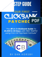 Clickbank Guide - First Paycheck Guide (Jan Updated)