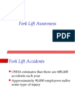 Fork Lift Safety Awareness: Reduce Accidents