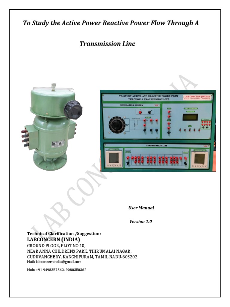 Power Transfer in Transmission Lines | PDF | Electric Power ...