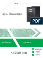 MKS nobreak senoidal 1500VA a 3500VA