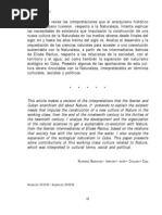 La Cultura de La Naturaleza en El Anarquismo