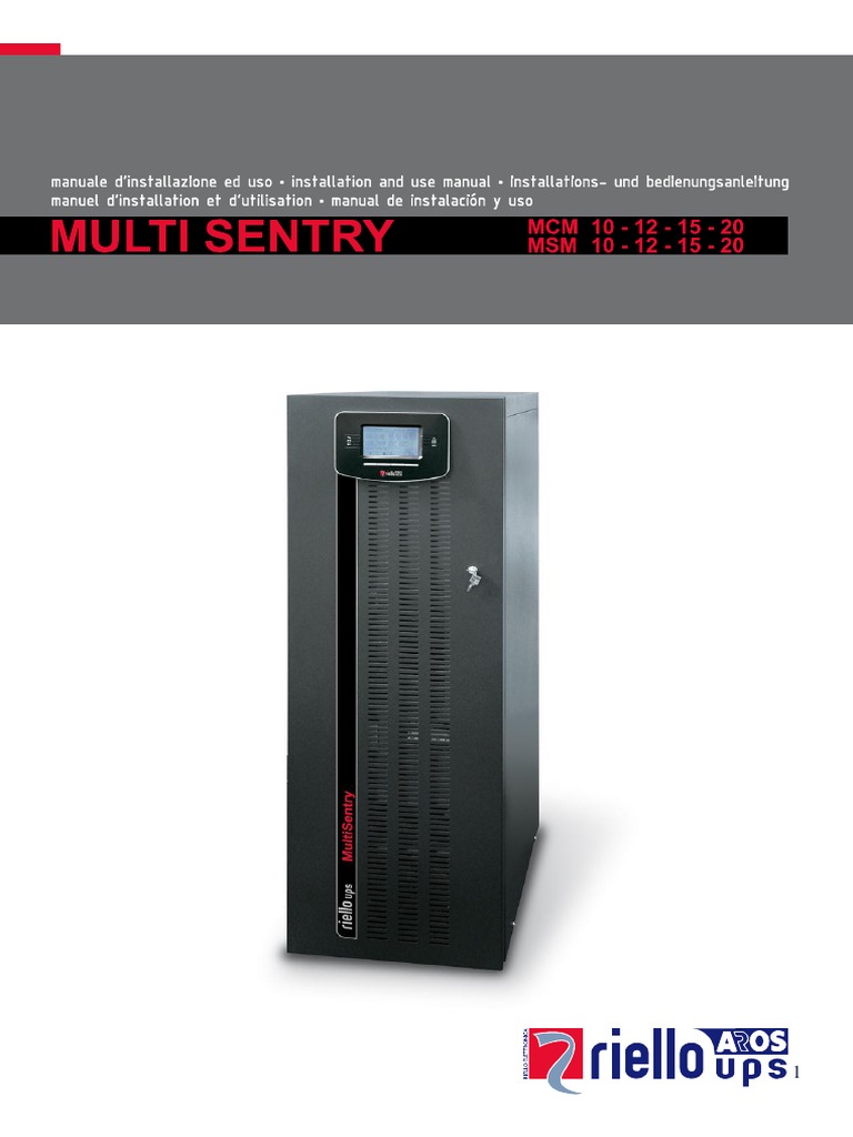 User-Manual UPS | PDF | Power Supply | Switch