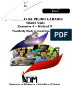 PilingLarang12 (TecVoc - Sem2 - Qtr4 - Modyul5 - Feasibility Study at Naratibong Ulat.v4