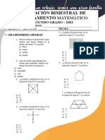 Examen de Razonamiento 4 Bimestre